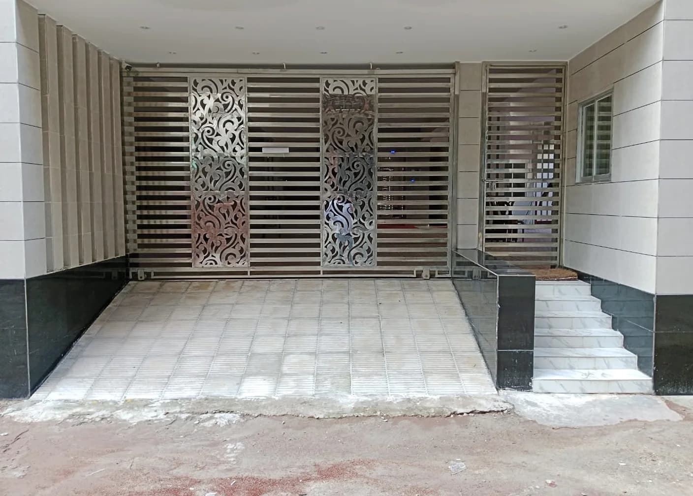 Aged care centre main gate